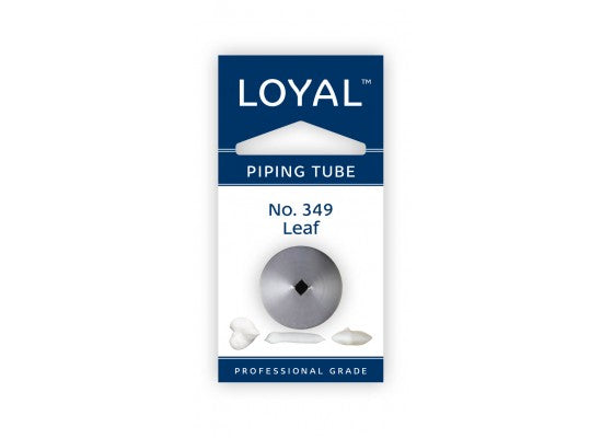 LOYAL Piping Tip No. 349 Leaf Stainless Steel