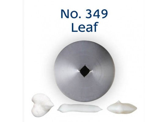 LOYAL Piping Tip No. 349 Leaf Stainless Steel