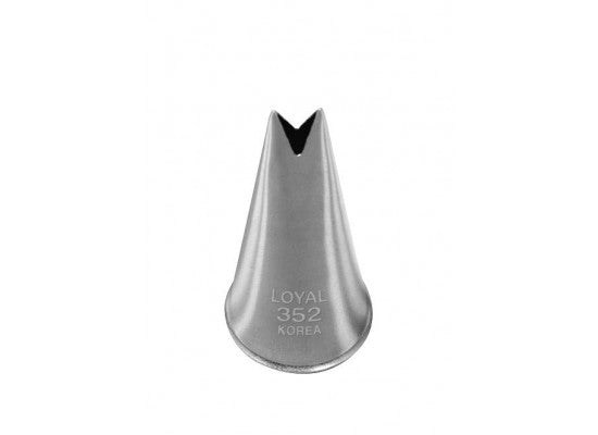 LOYAL Piping Tip No. 352 Leaf Stainless Steel