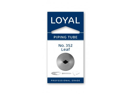 LOYAL Piping Tip No. 352 Leaf Stainless Steel