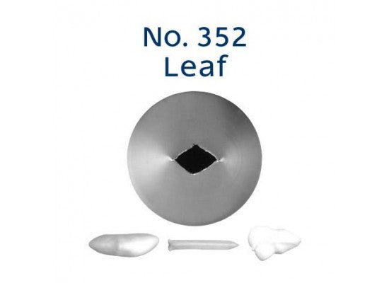 LOYAL Piping Tip No. 352 Leaf Stainless Steel