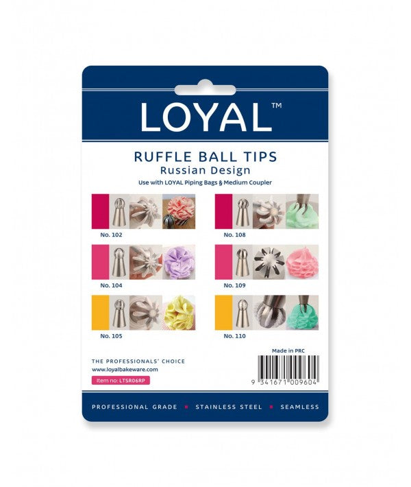 LOYAL Russian Piping Tip Ruffle Ball