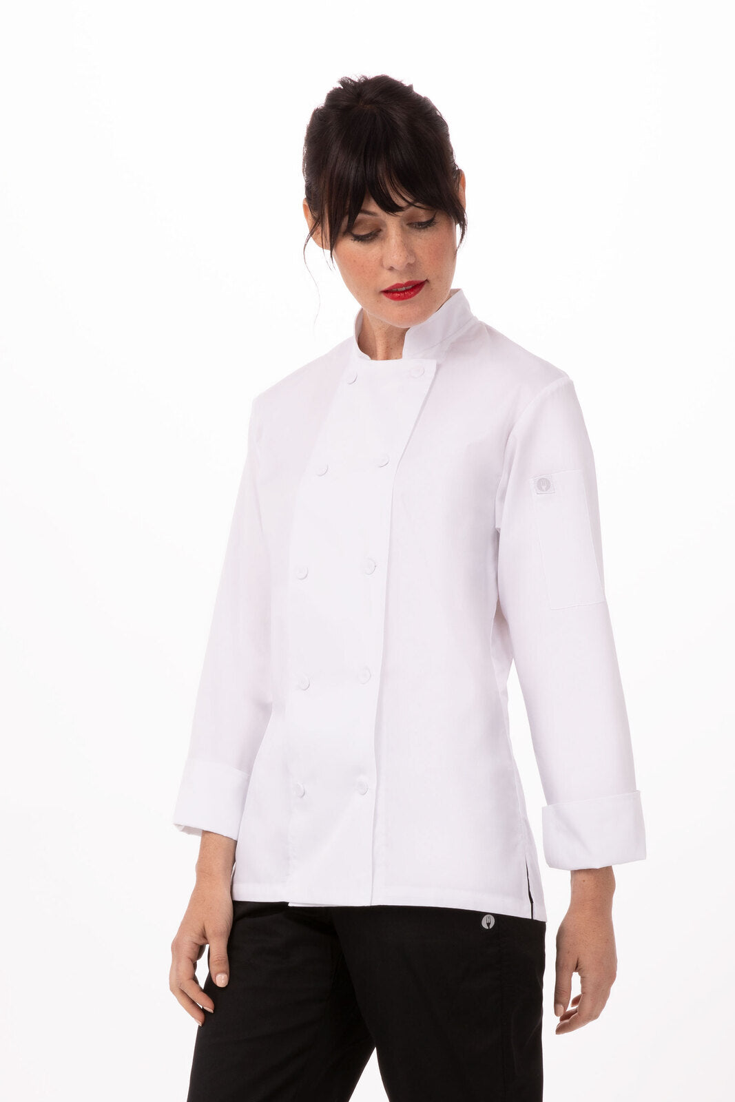 Chef Works Sofia Women's Chef Jacket - White