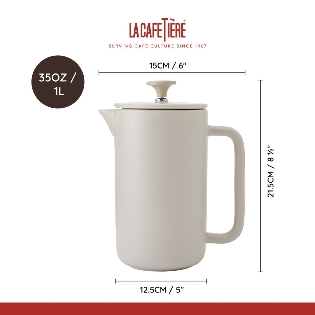 La Cafetière Arezzo Cafetière 8 Cup / 1L (Latte)