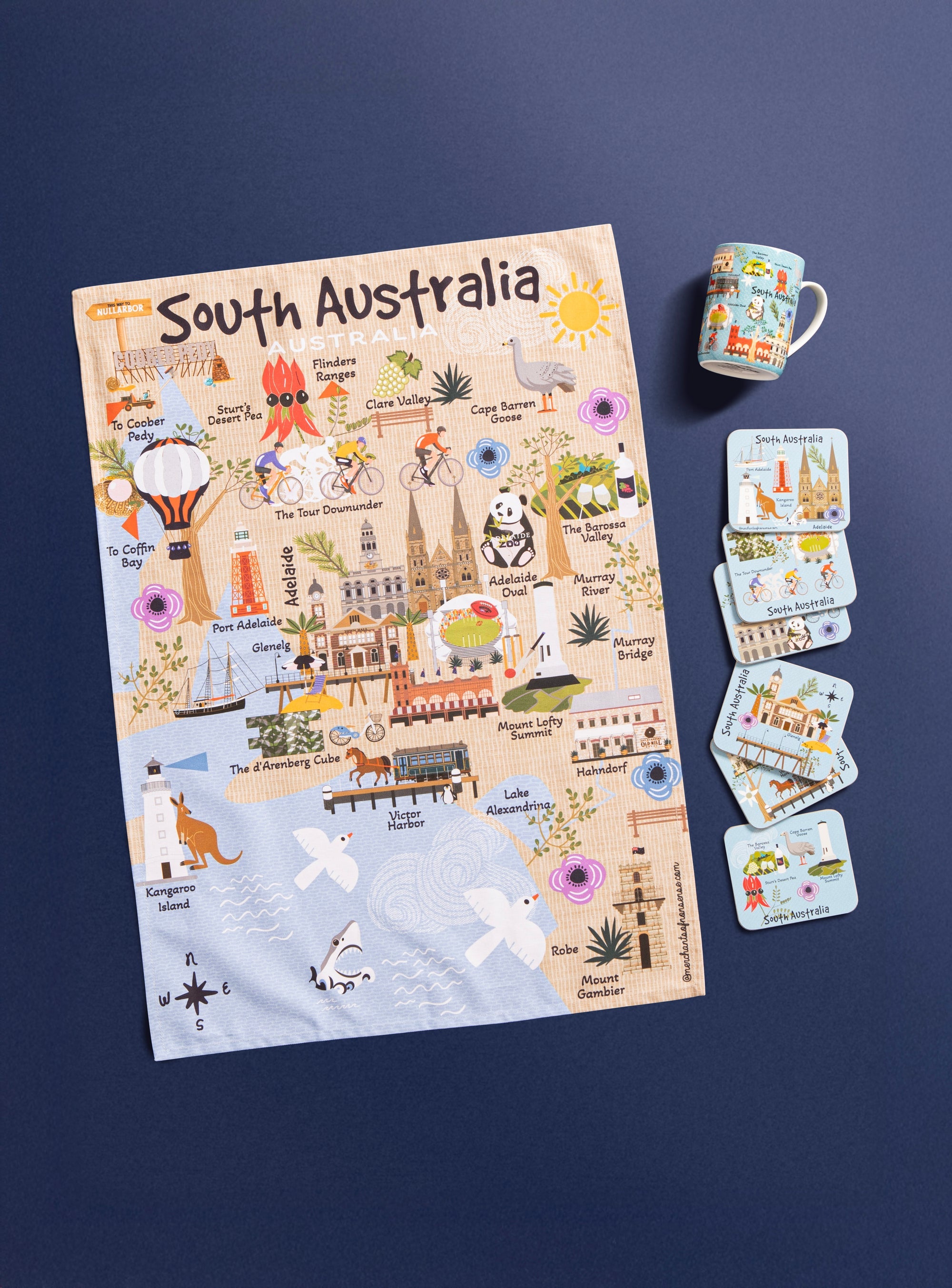 Ashdene Land Down Under SA Mug