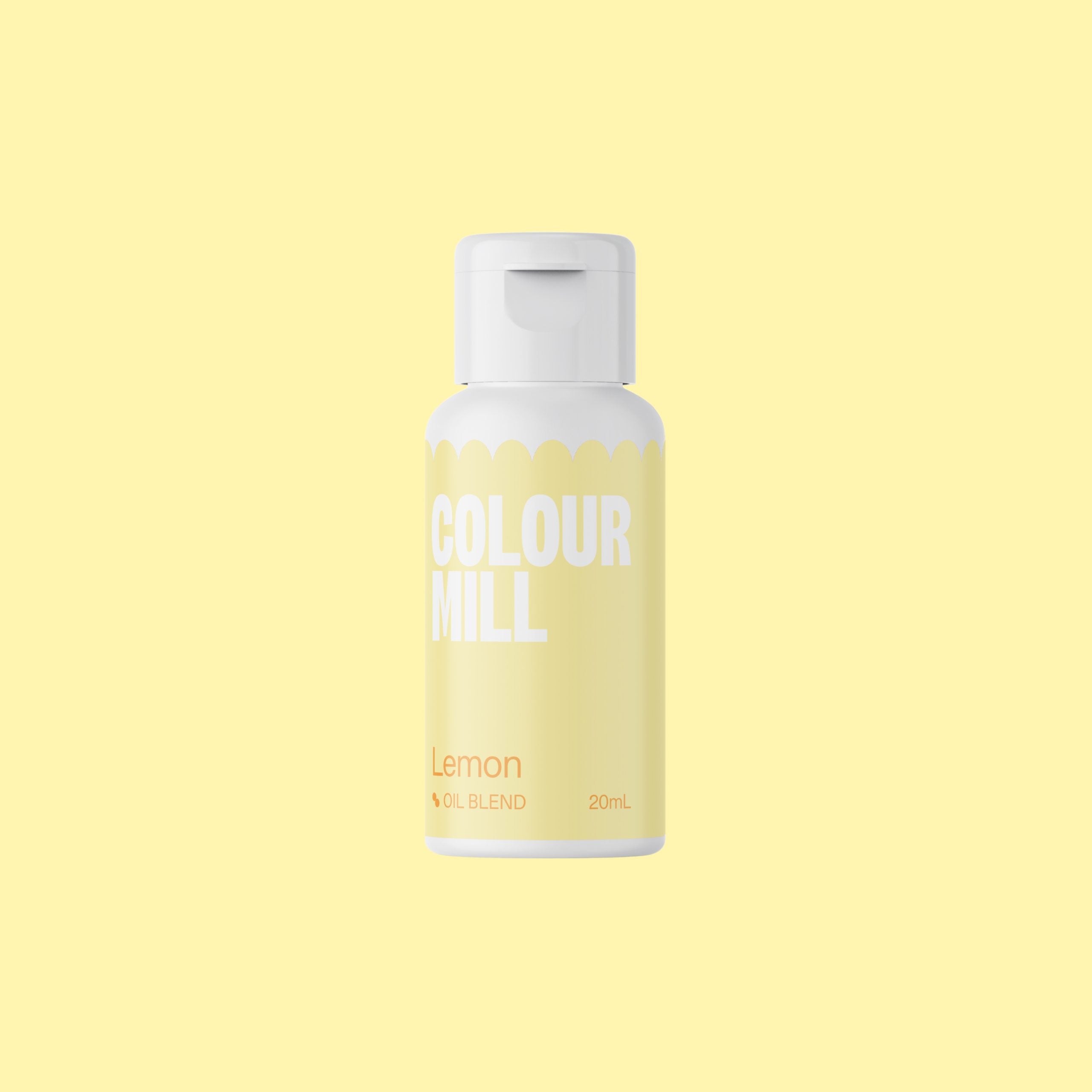 Colour Mill Oil Blend Food Colouring - Lemon (20ml)