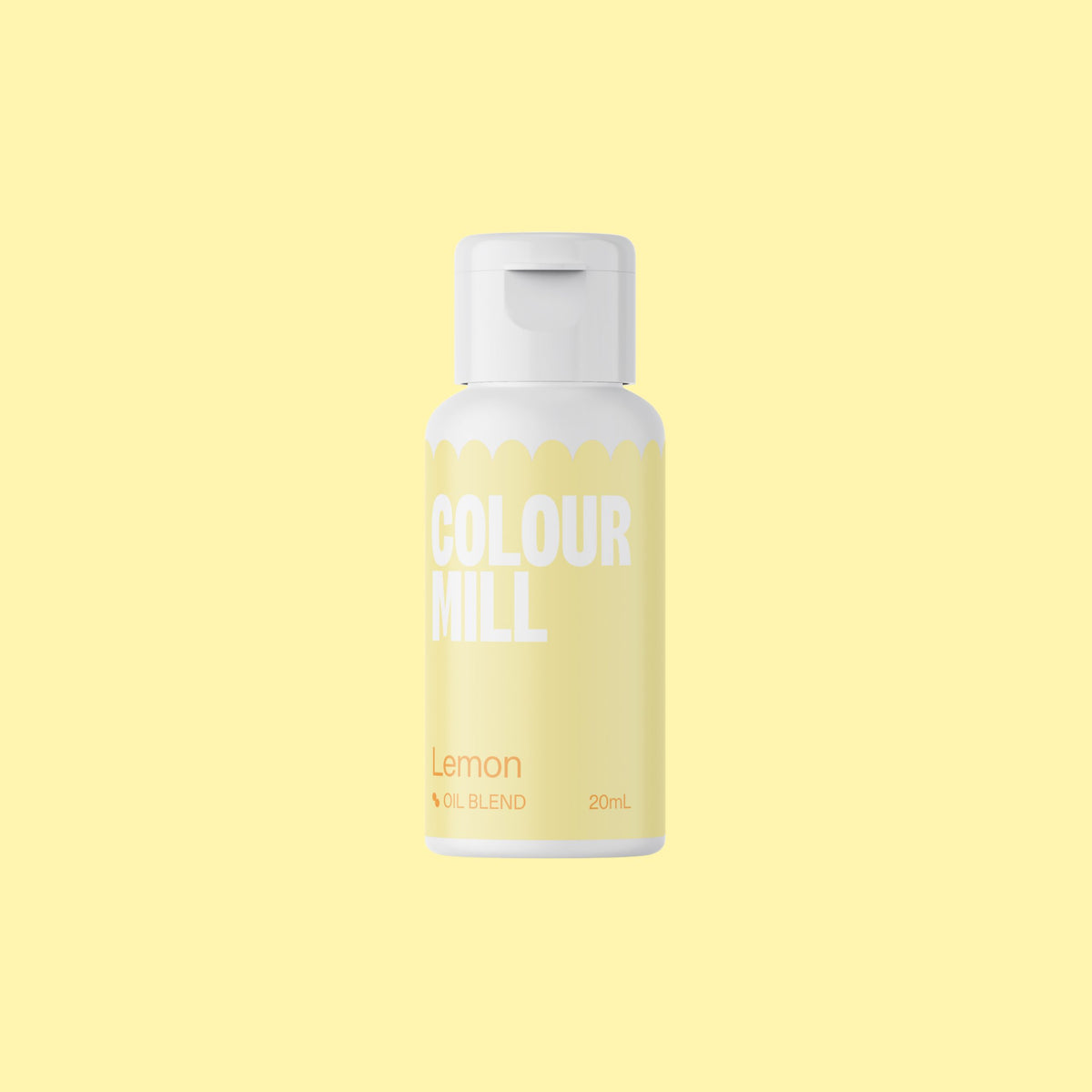 Colour Mill Oil Blend Food Colouring - Lemon (20ml)