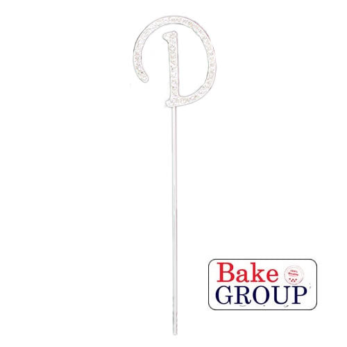 Bake Group Diamante Letter D 4cm