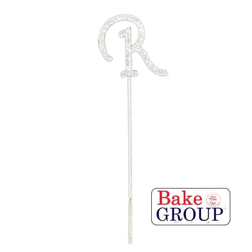 Bake Group Diamante Letter R 4cm