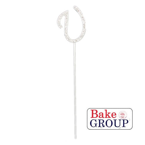 Bake Group Diamante Letter U 4cm