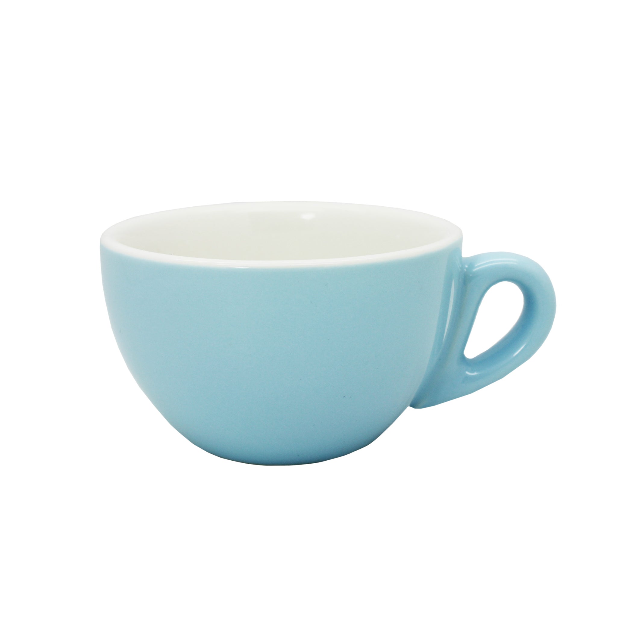 Incafe Pastel Blue Bowl Cappuccino Cup 200ml 6 Piece