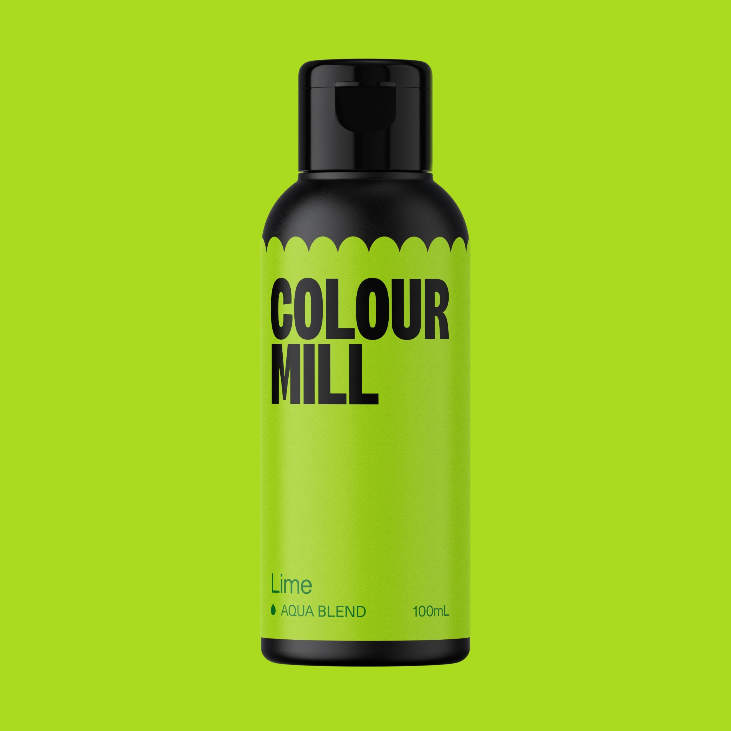 Colour Mill Aqua Blend Food Colouring - Lime (100ml)