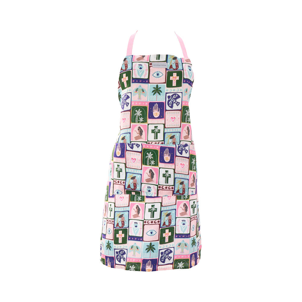 Annabel Trends Linen Apron Celestial Dreams