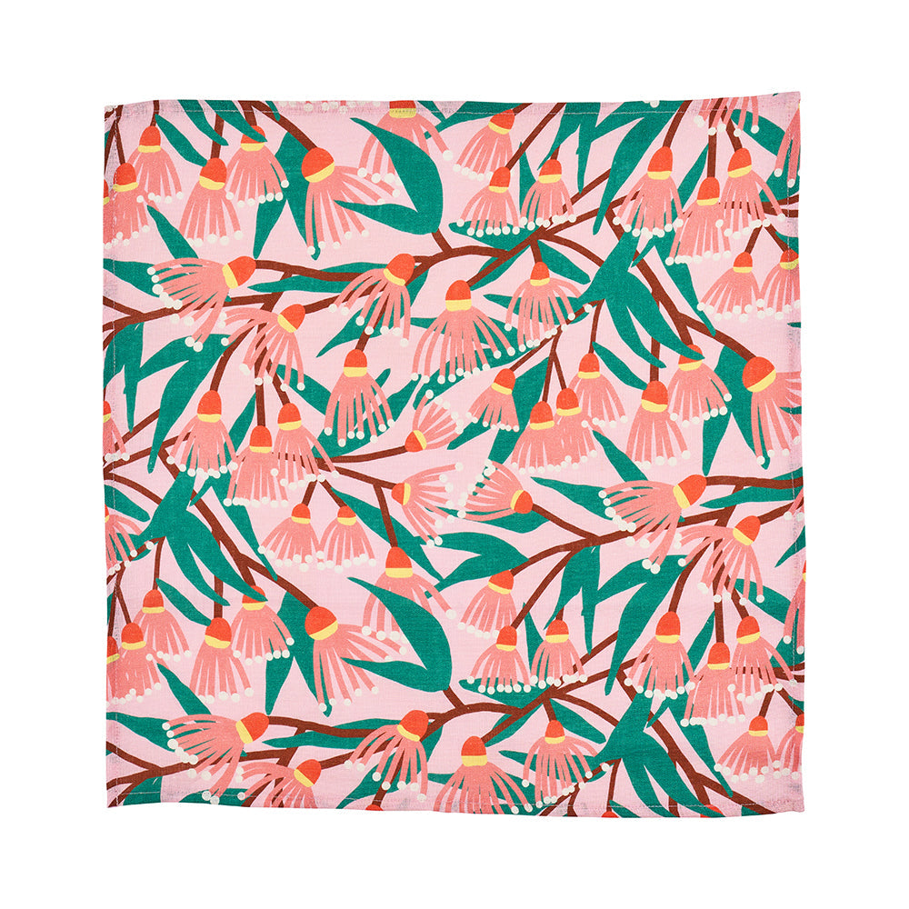 Annabel Trends Linen Napkin Set Blossom Branches
