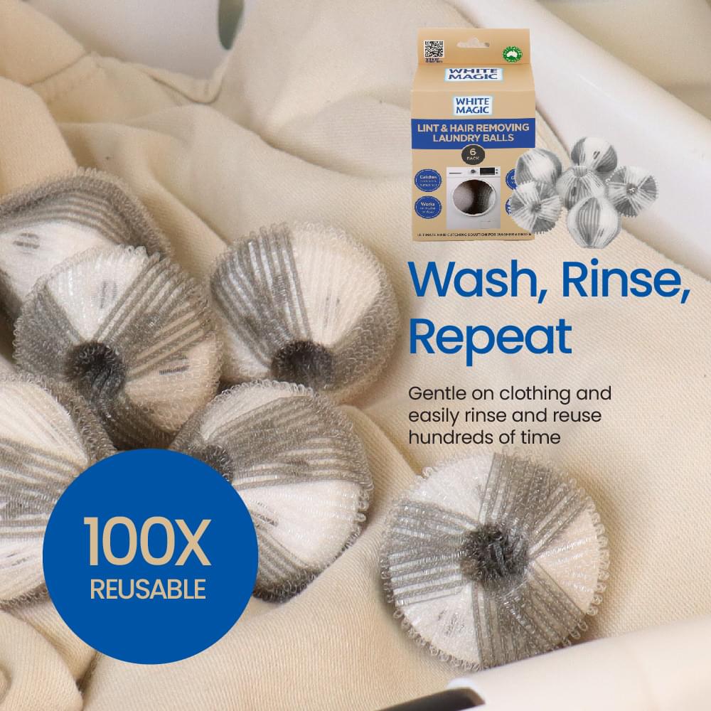 Lint & Hair Removing Laundry Balls