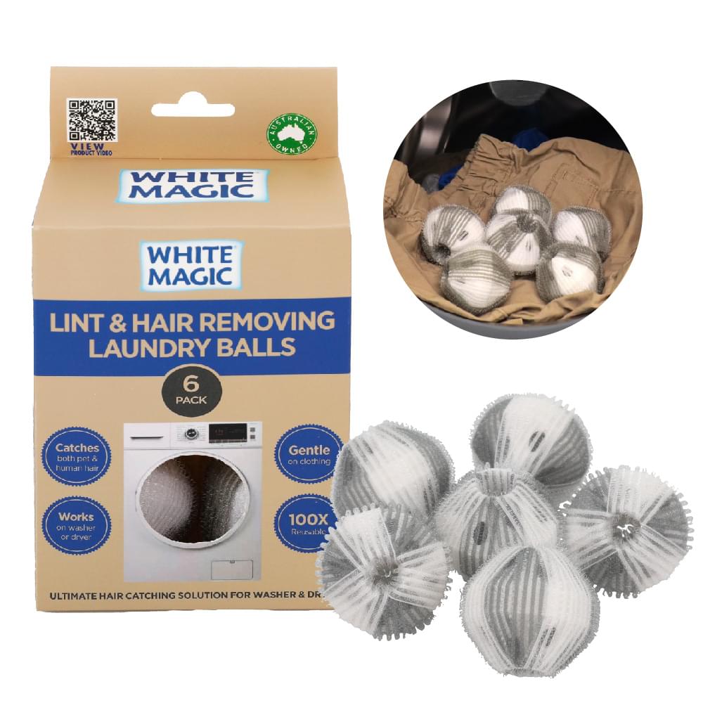 Lint & Hair Removing Laundry Balls