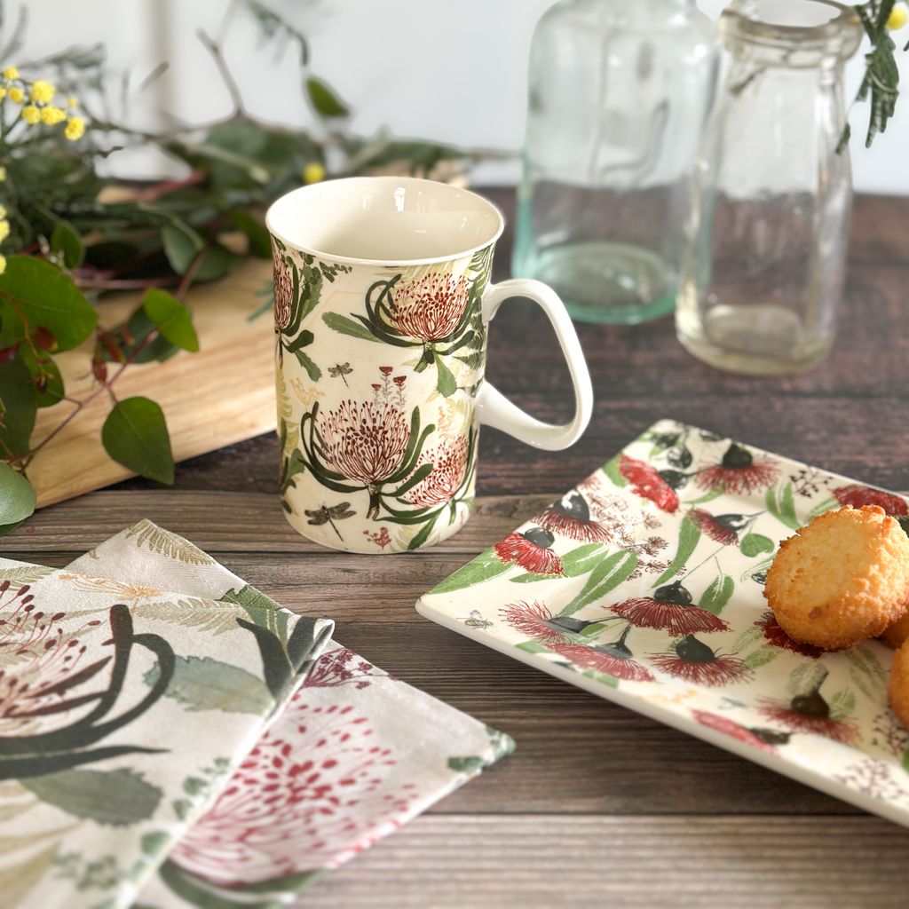 Ashdene Trudy's Garden Waratah Mug