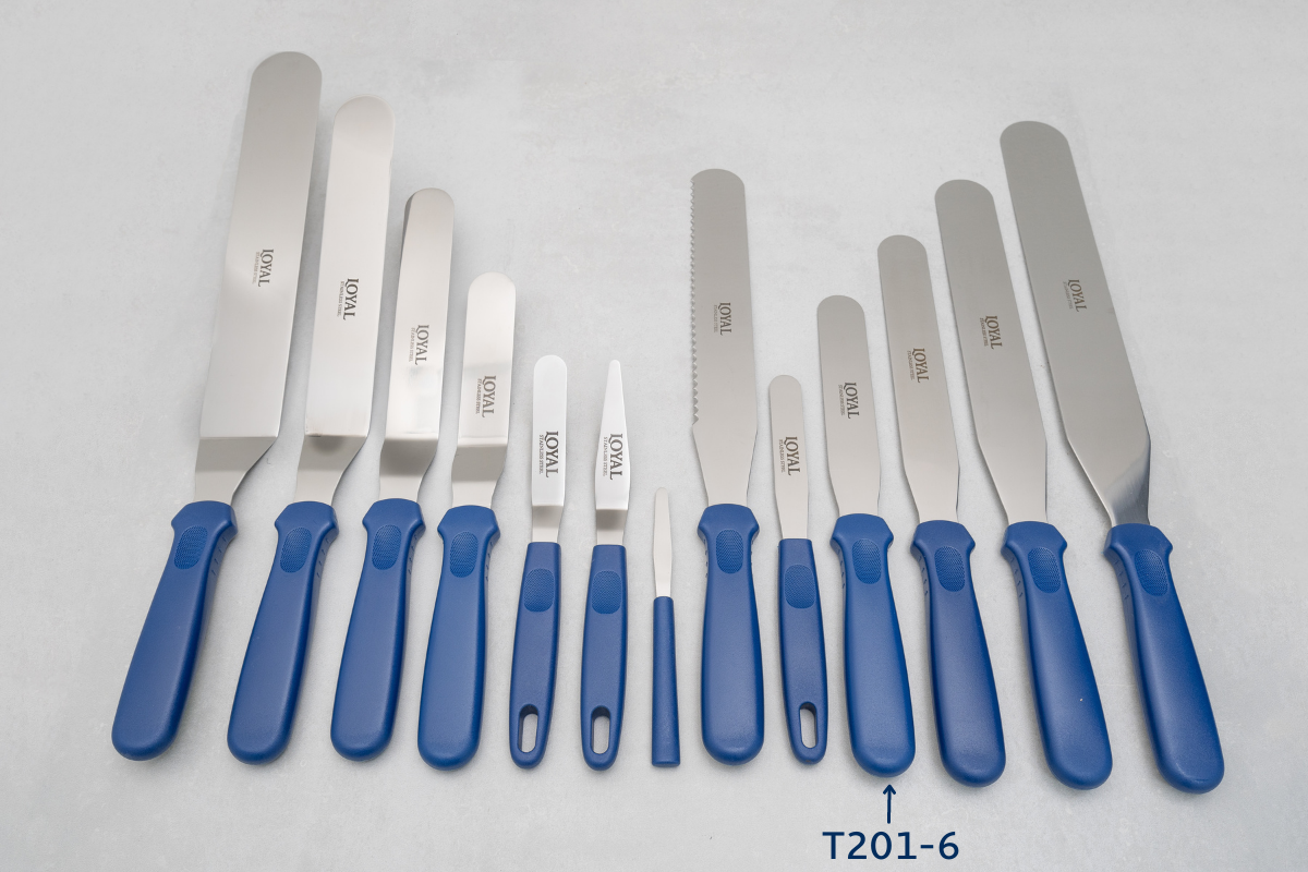 LOYAL Straight Spatula 6 Inch / 15cm