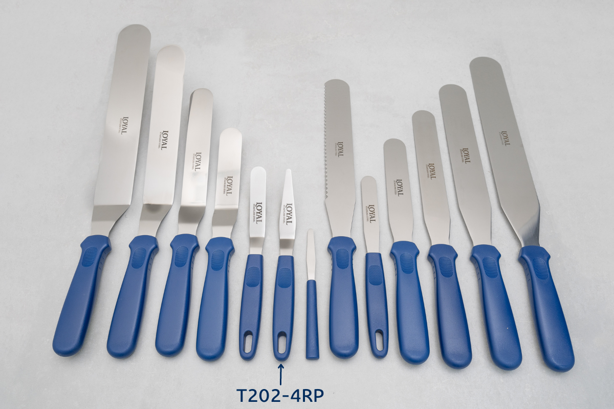 LOYAL Angled & Pointed Spatula 4 Inch / 10cm