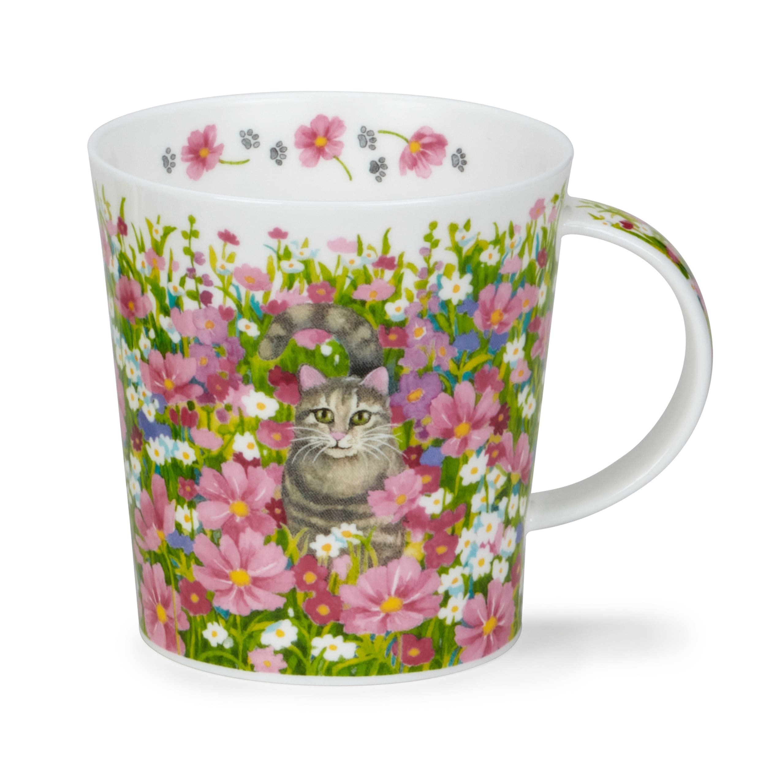 Dunoon Lomond Garden Cats Tabby Mug 320ml