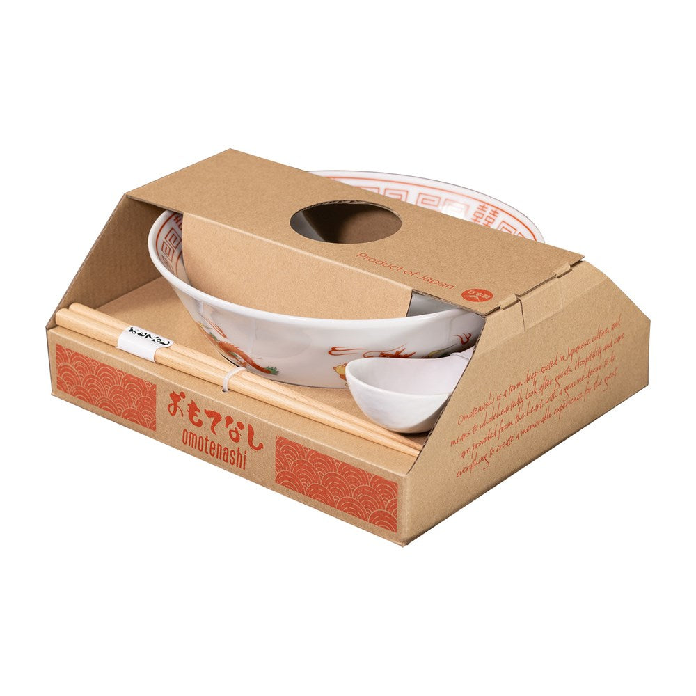 Omotenashi Chuka Red Dragon Ramen Gift Set
