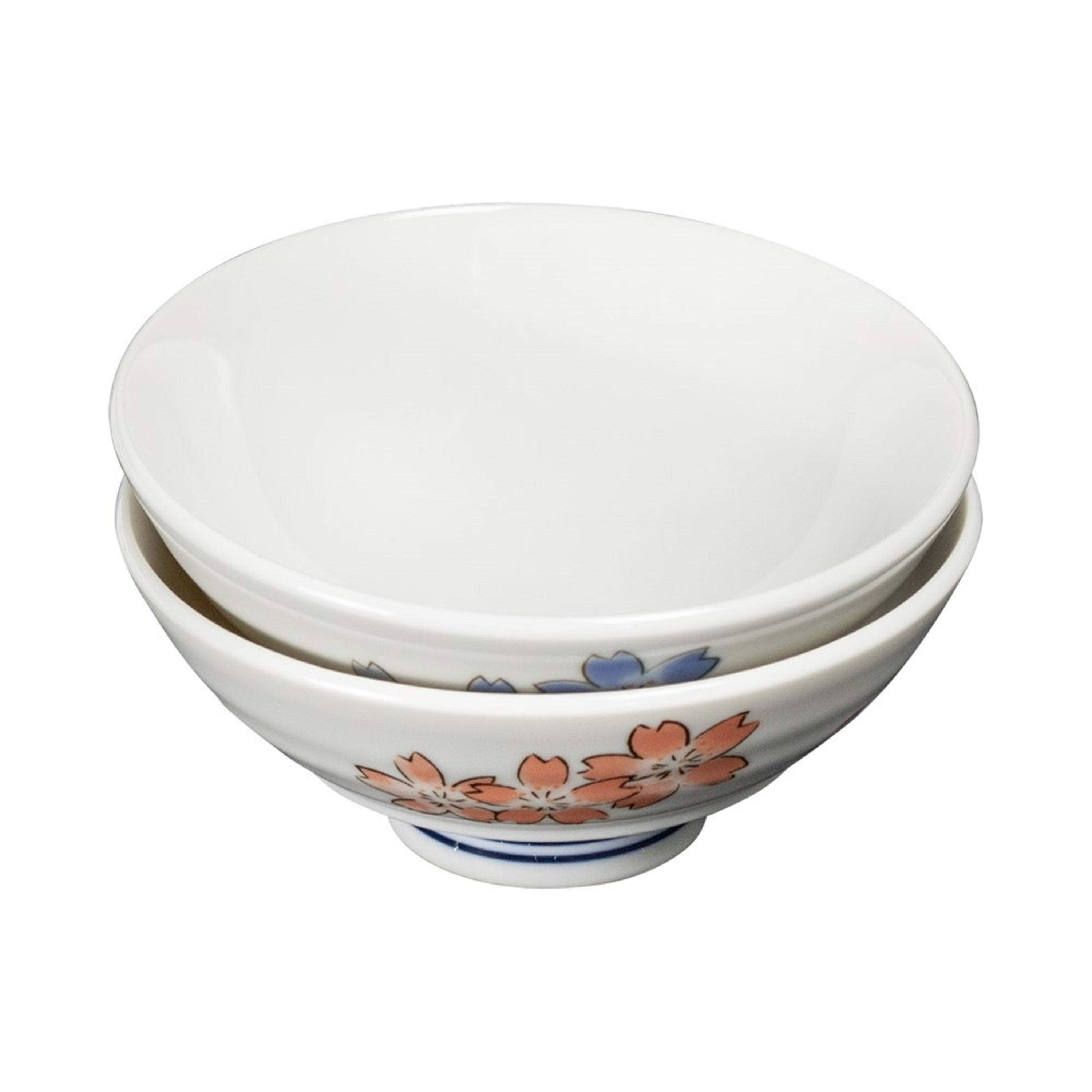 Omotenashi Cherry Blossom 2 Piece Bowl Set 11.5x5.8cm