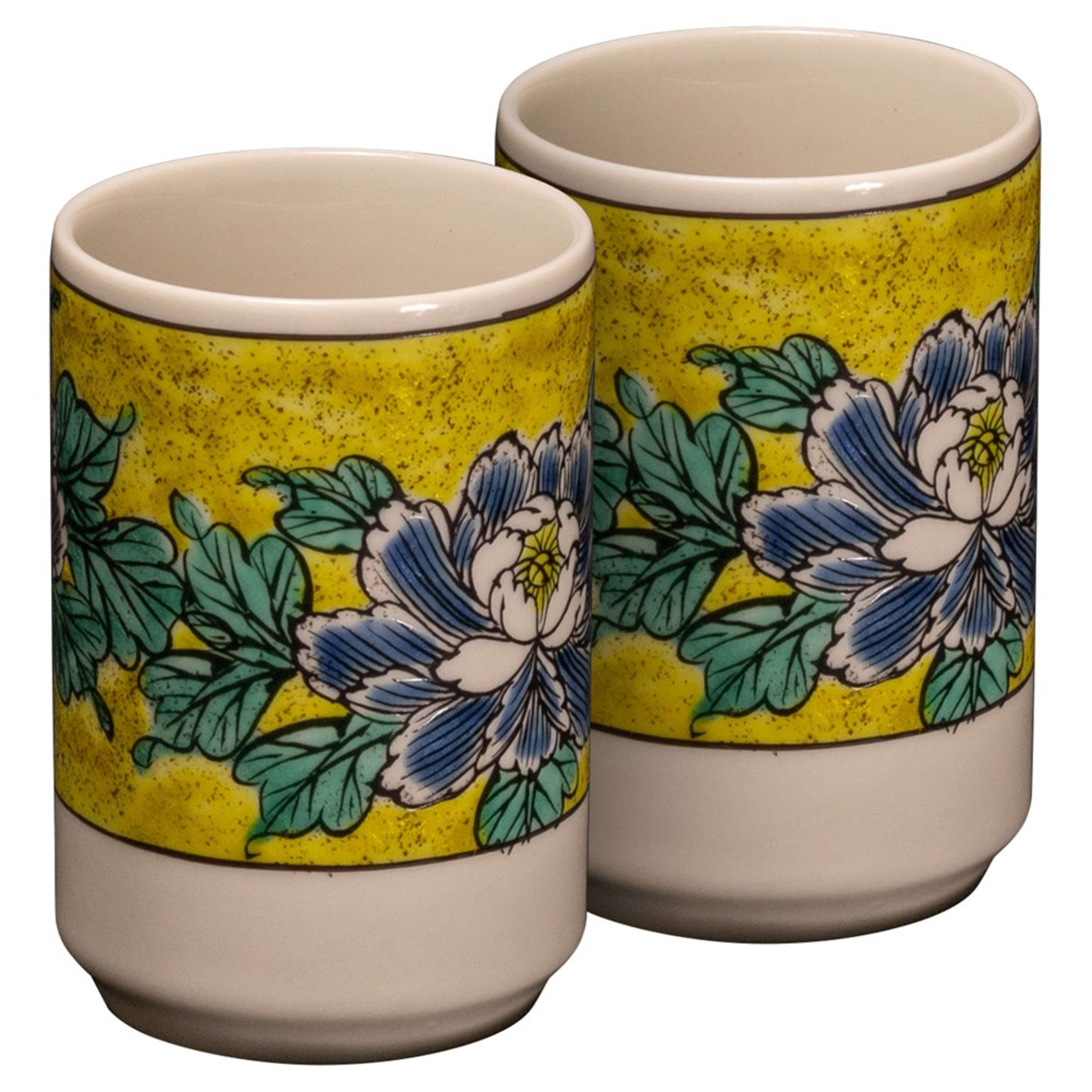 Omotenashi Yoshidayabotan - Limited Edition 2 Piece Tea Cup Set