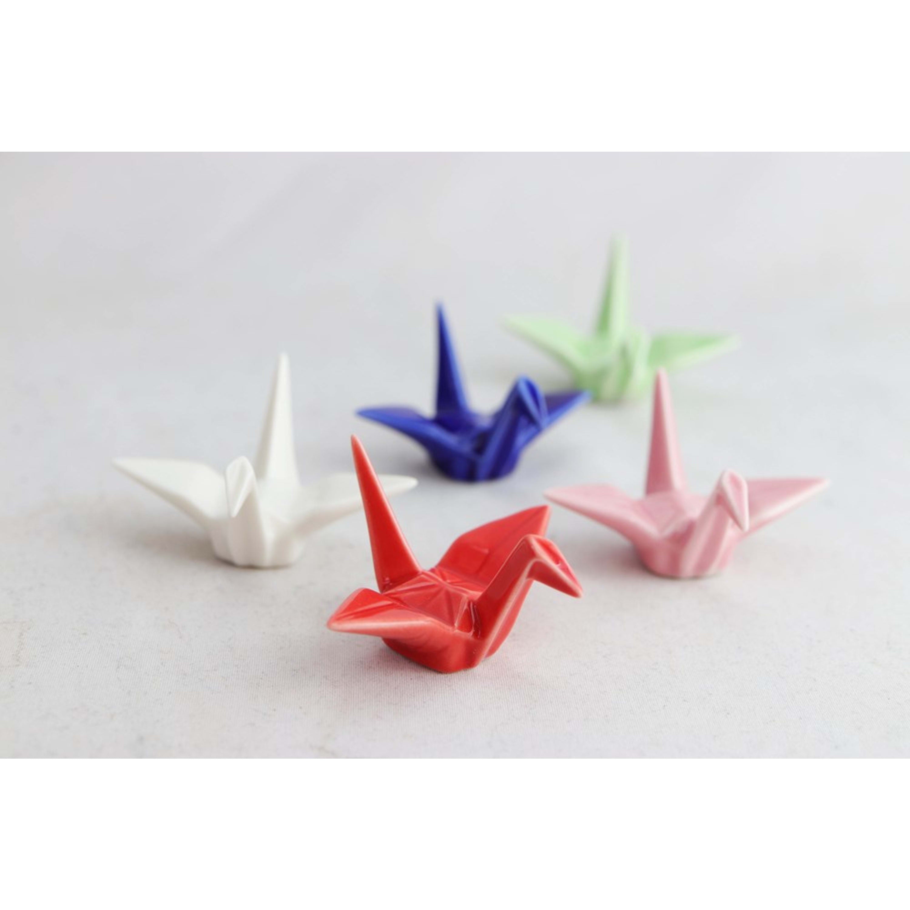 Omotenashi Tsuru 5 Piece Chopstick Rest Set