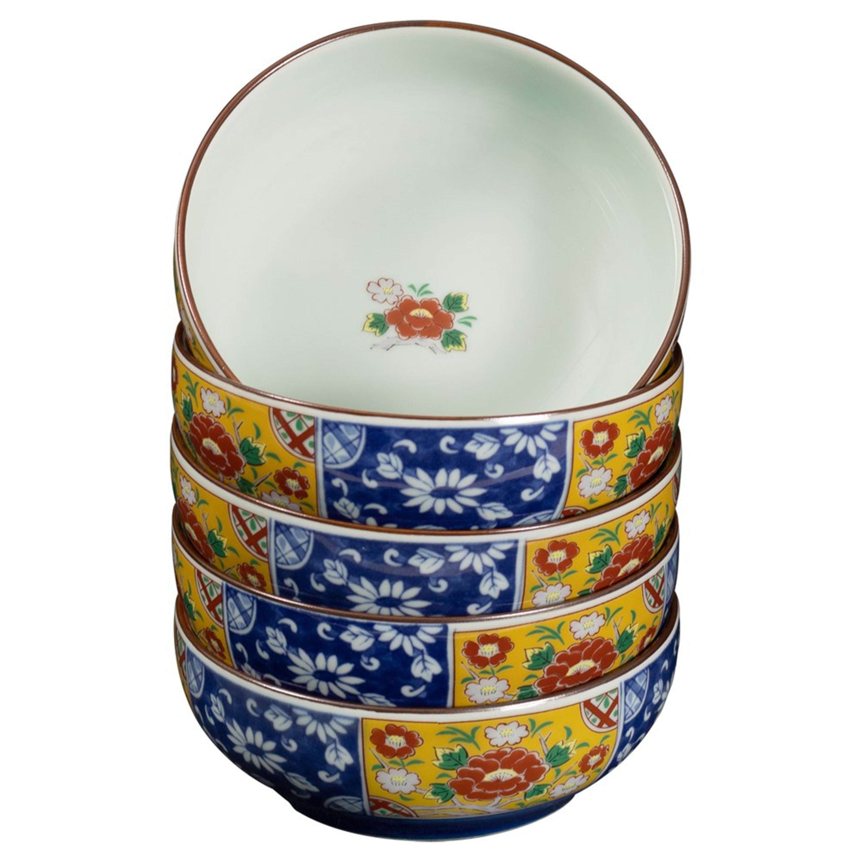 Omotenashi Kinsai 5 Deep Plate Set 13.5x5cm - Limited Edition