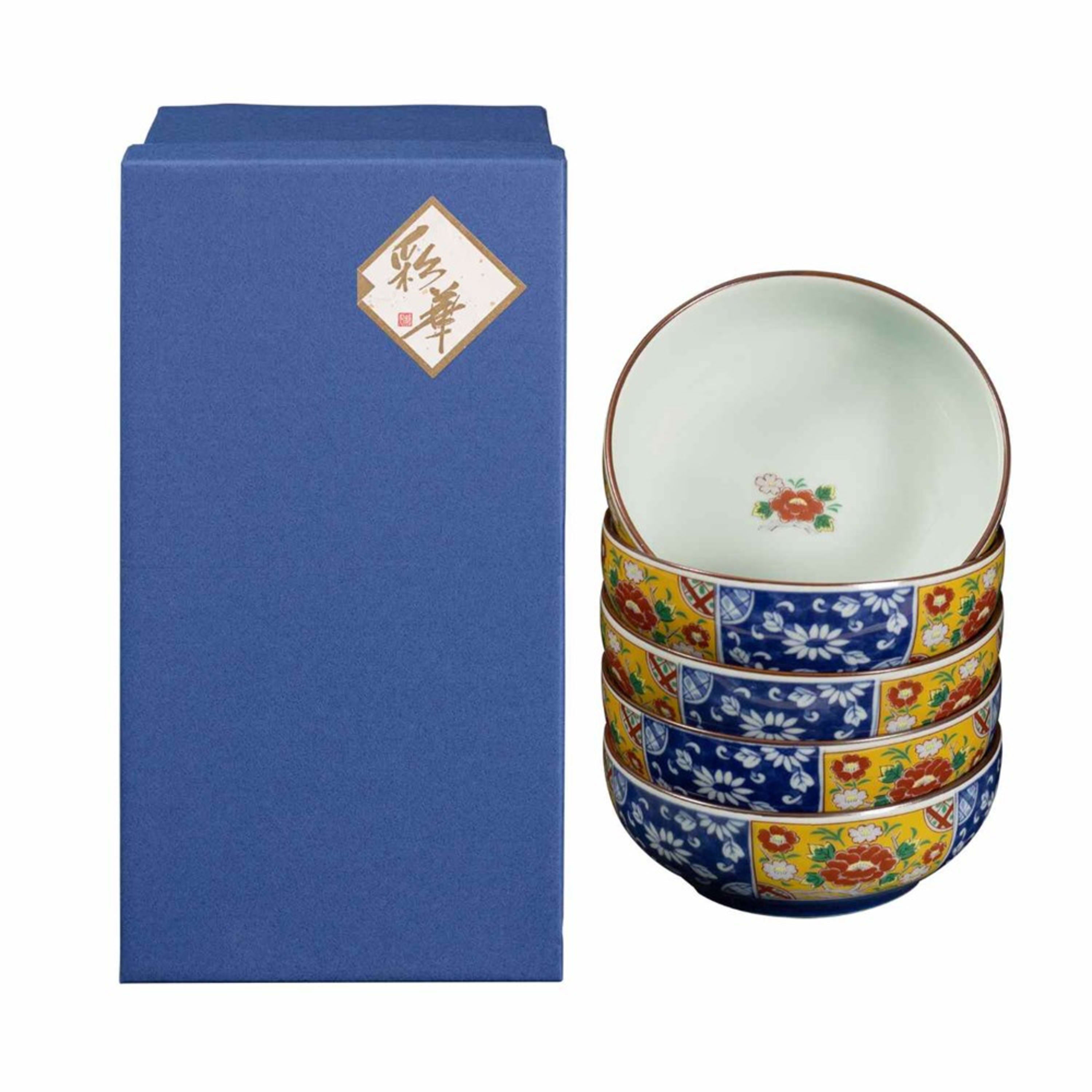 Omotenashi Kinsai 5 Deep Plate Set 13.5x5cm - Limited Edition