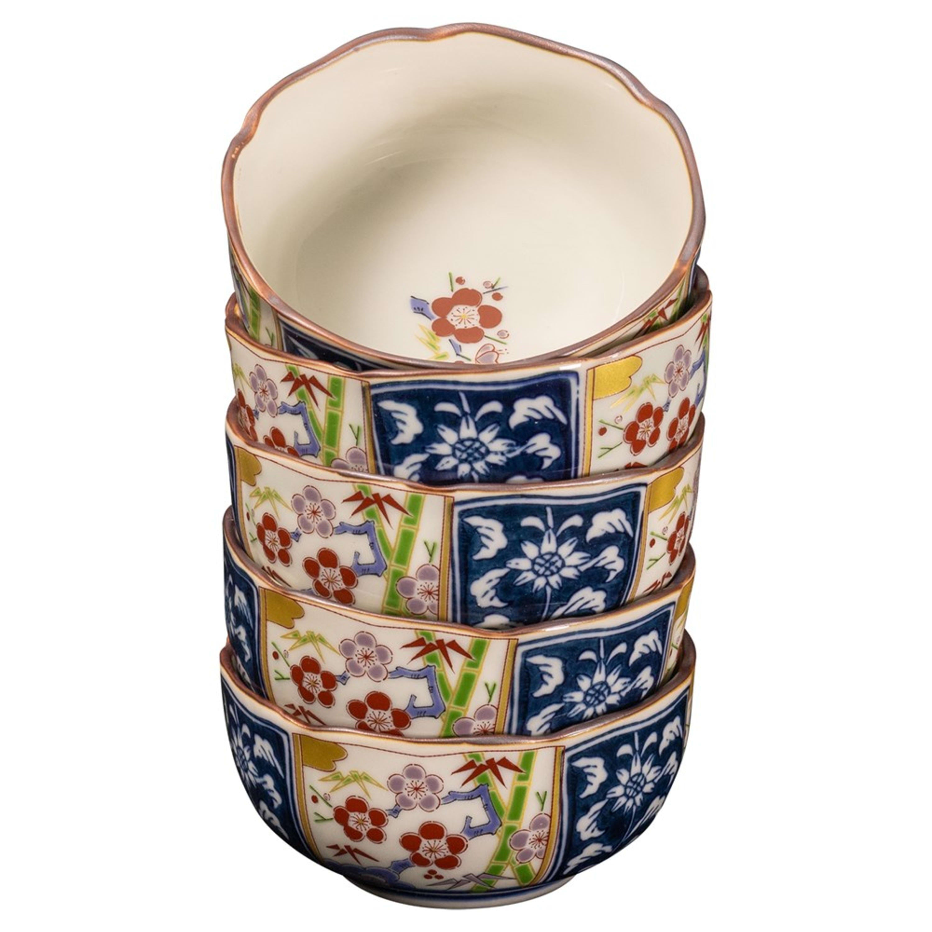Omotenashi Kinsai - Limited Edition 5 Piece Dish Set 8.8x2.5cm