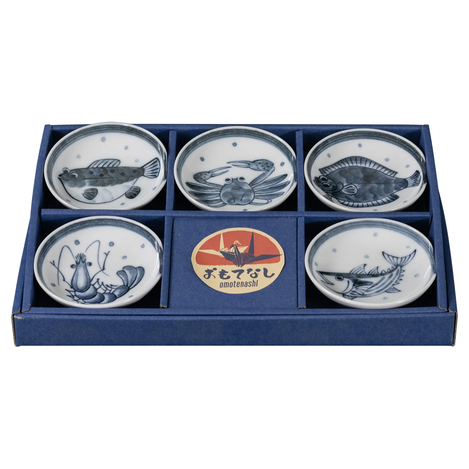 Omotenashi Sea Creatures Serving Gift Set