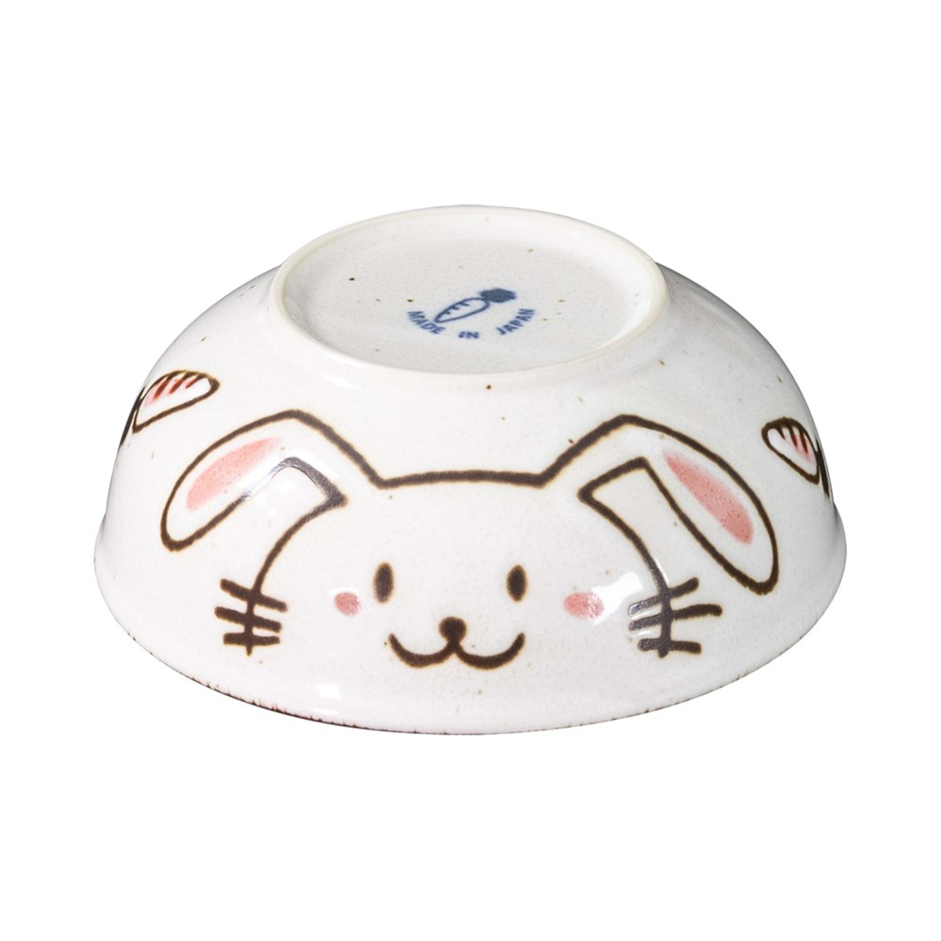 Omotenashi Hokkori Usagi Bowl 13x5.5cm