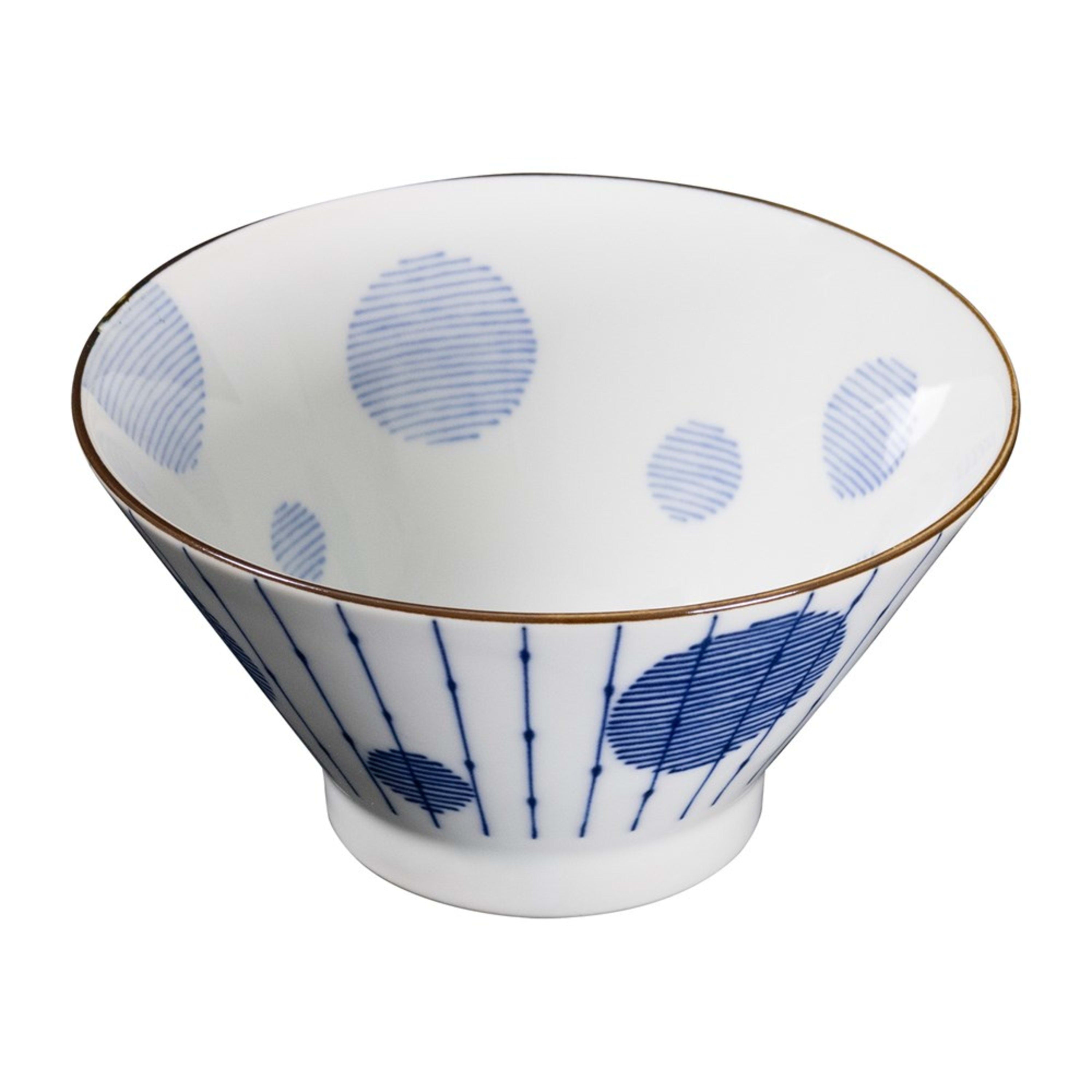 Omotenashi Sorigatadon Mizutama Tokusa Bowl 16x8.5cm
