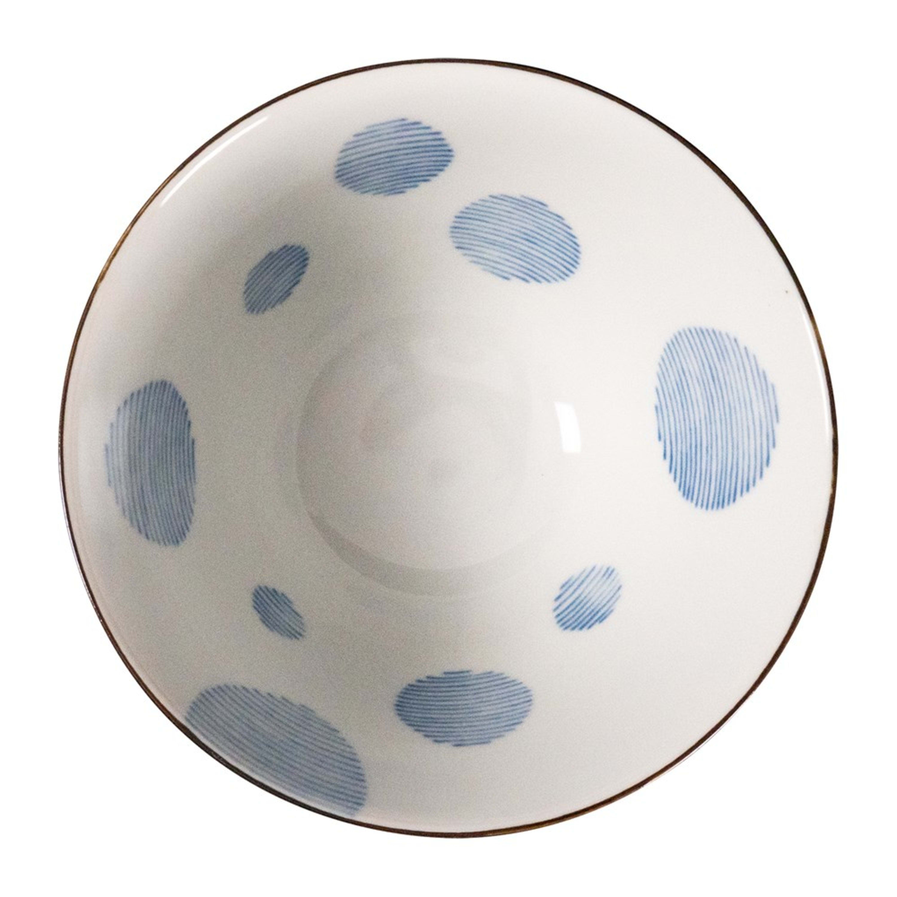 Omotenashi Mizutama Tokusa Sorigatadon Bowl 19x9.3cm Gift Set
