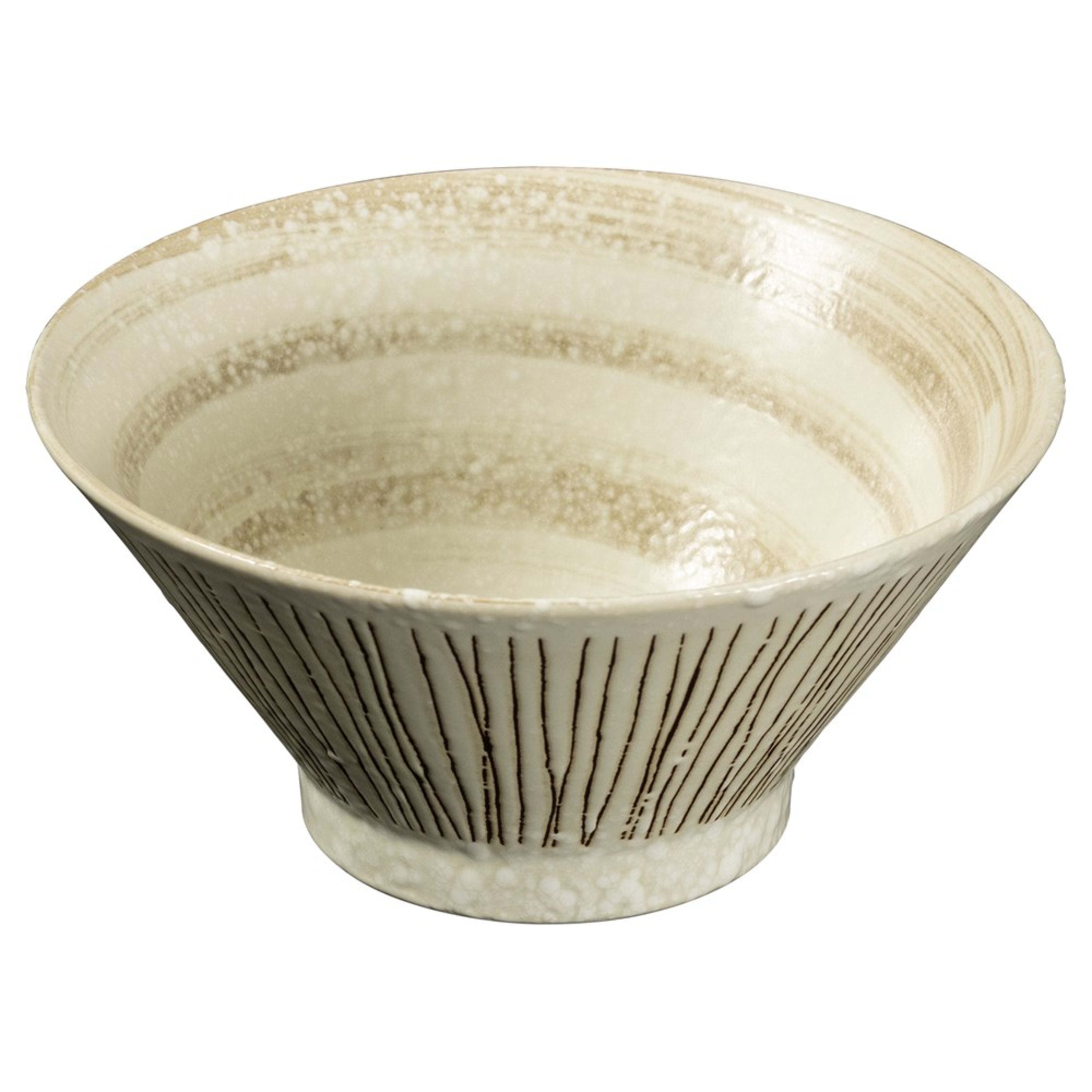 Omotenashi Sorigatadon Hori Tokusa White 4 Piece Bowl & Chopstick Set 16x8.5cm