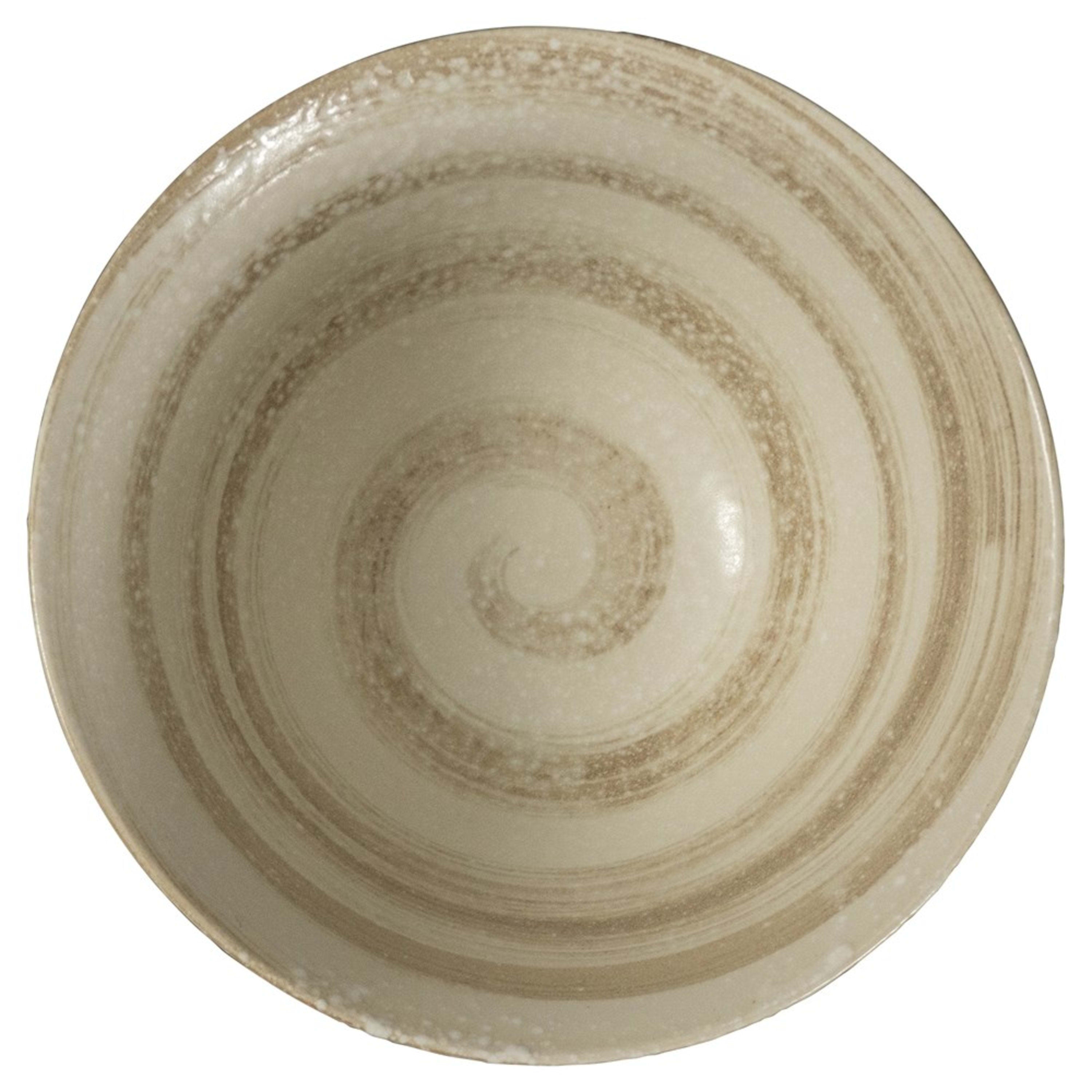 Omotenashi Hori Tokusa White Sorigatadon Bowl 19x9.3cm Gift Set