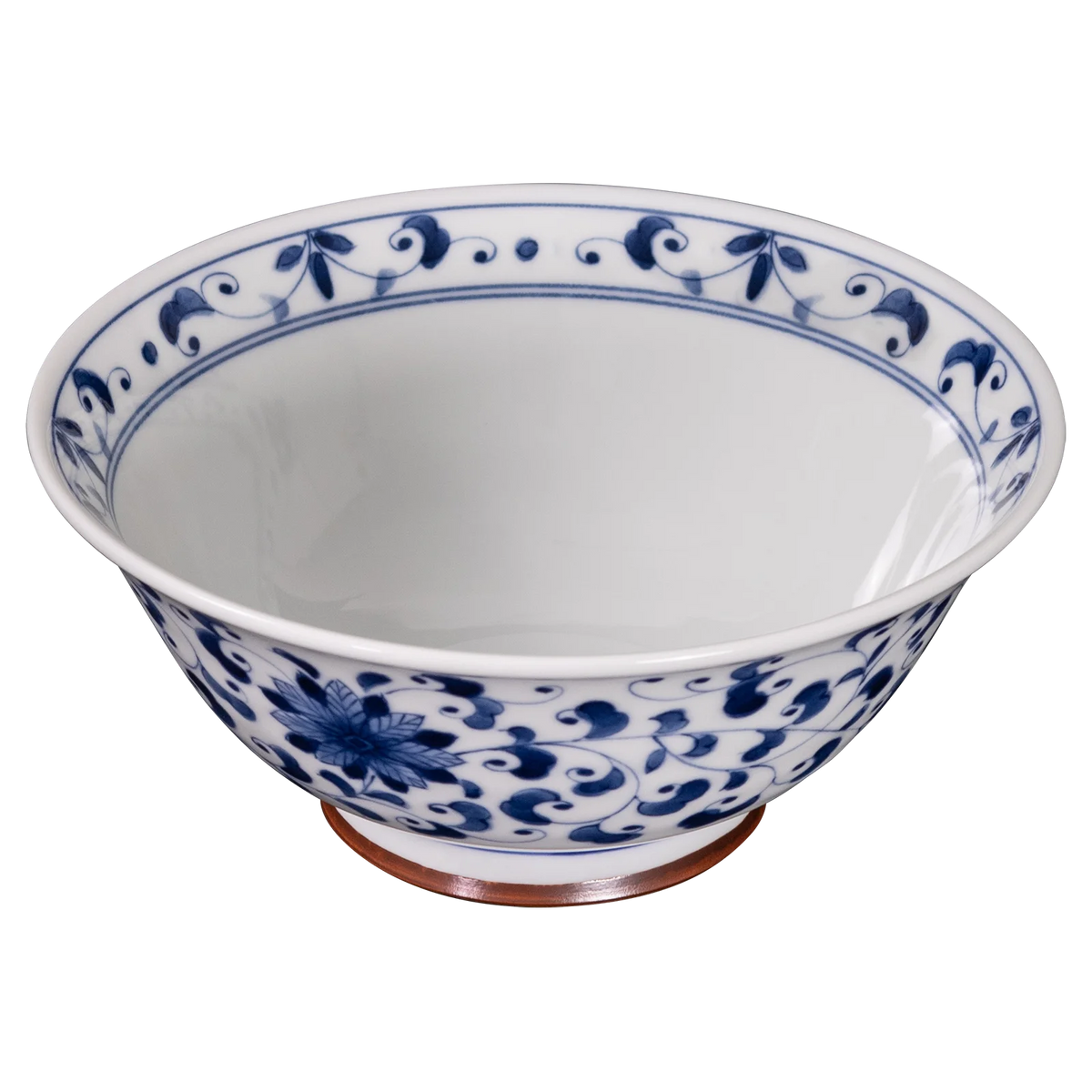 Omotenashi Kiku Karakusa Noodle Bowl 19x8.5cm
