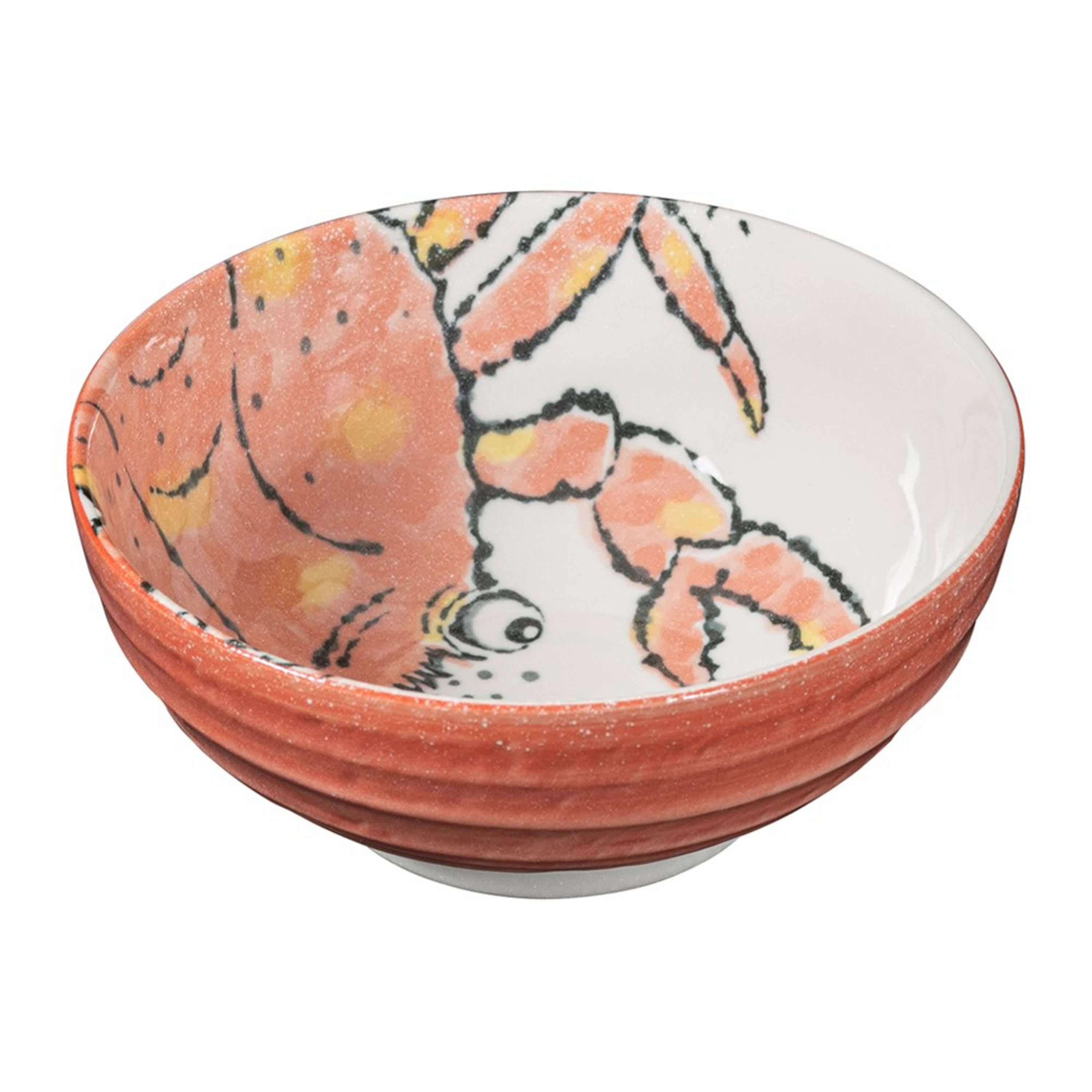 Omotenashi Etegami Kani Large Bowl 19x8.5cm