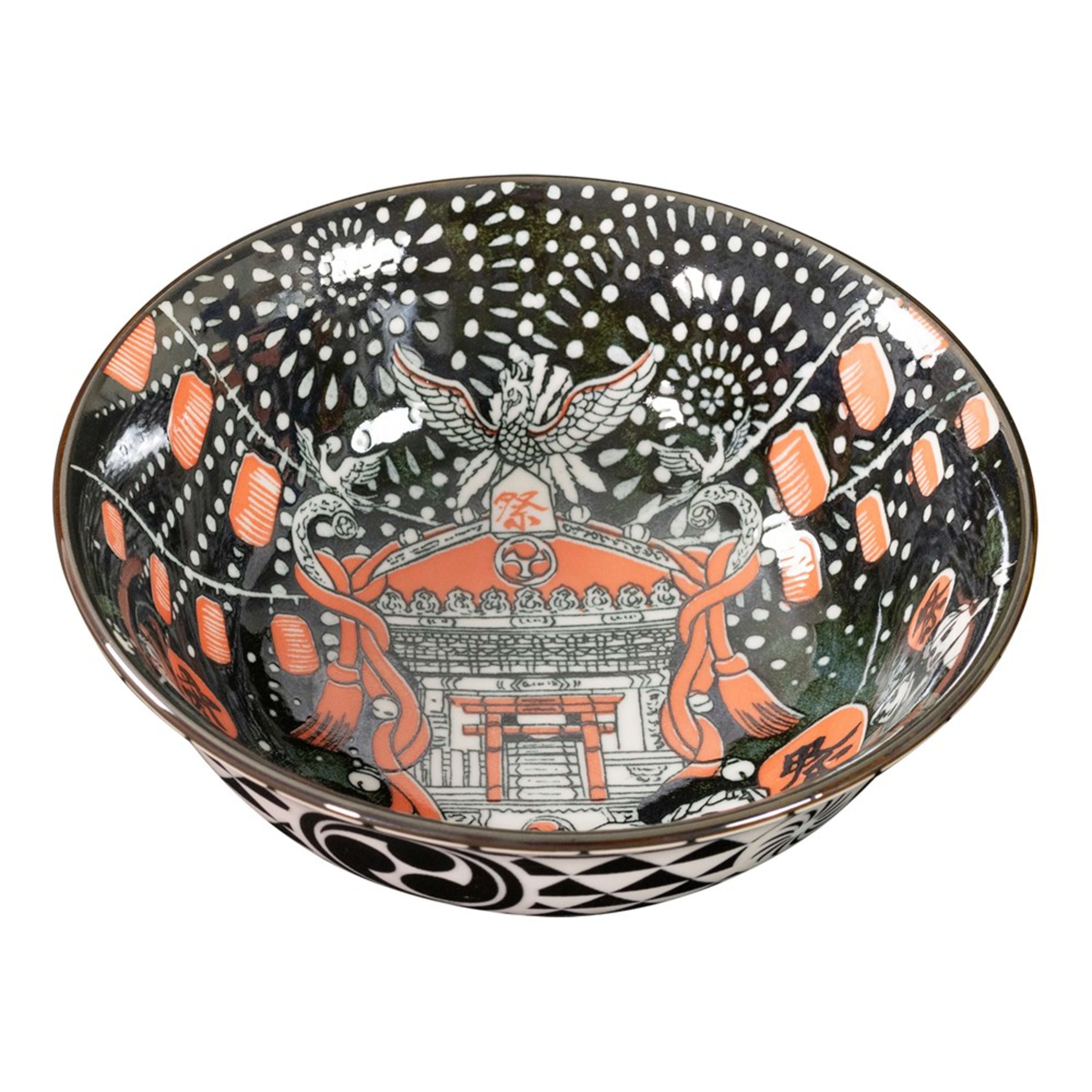 Omotenashi Matsuri Large Bowl 21x8cm