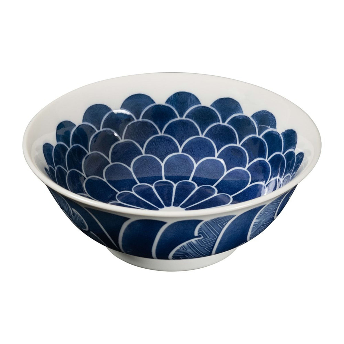 Omotenashi Kikumon Large Bowl 21x8cm