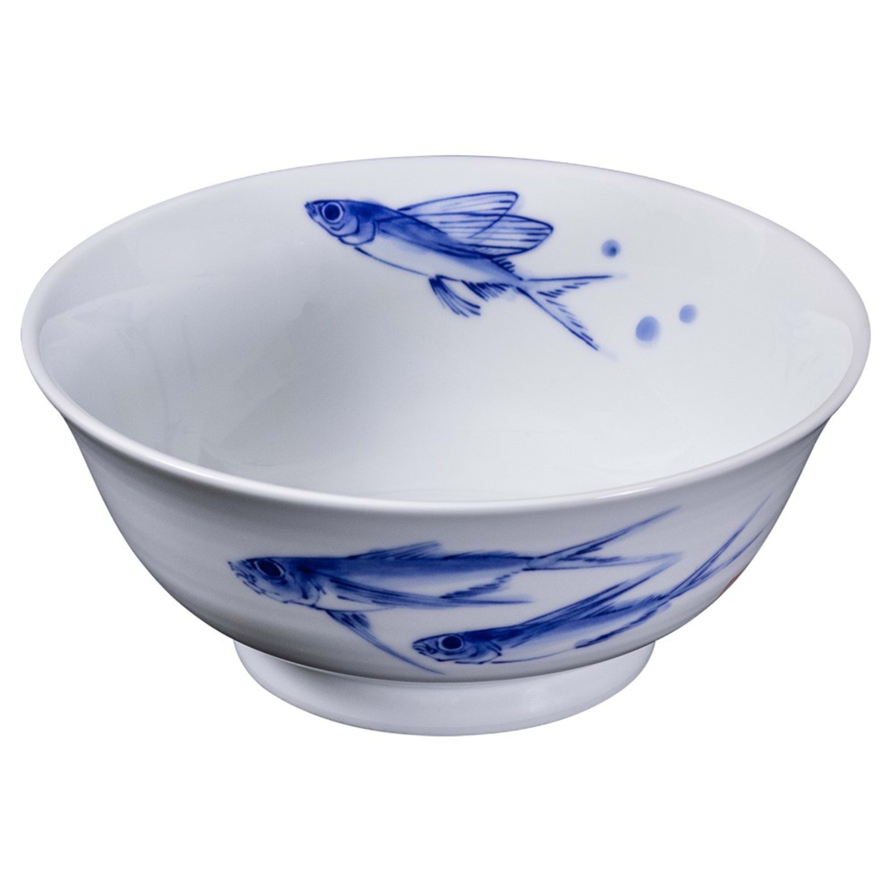 Omotenashi Somegyoumonn Bowl 18.4x7.8cm - Limited Edition