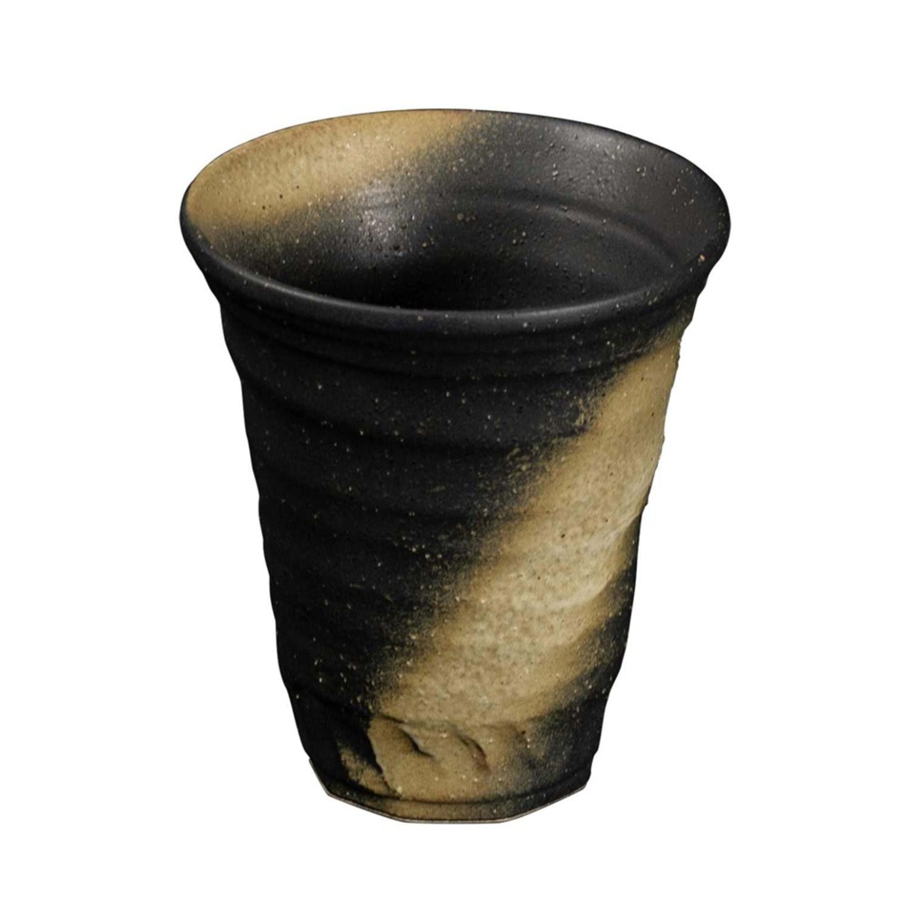 Omotenashi Kurobuki Tea Cup 10x11cm