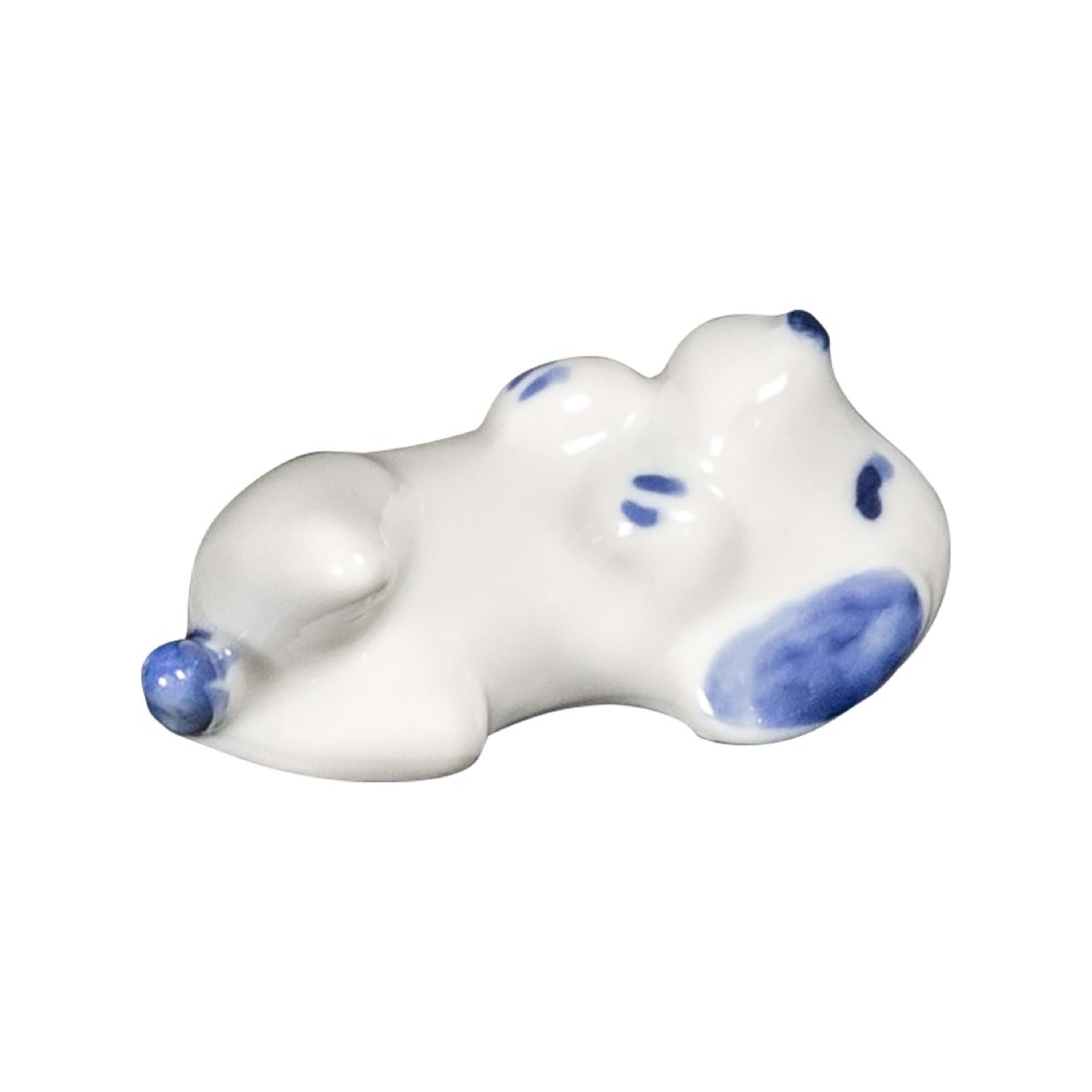 Omotenashi Hand Painted Dog Chopstick Rest