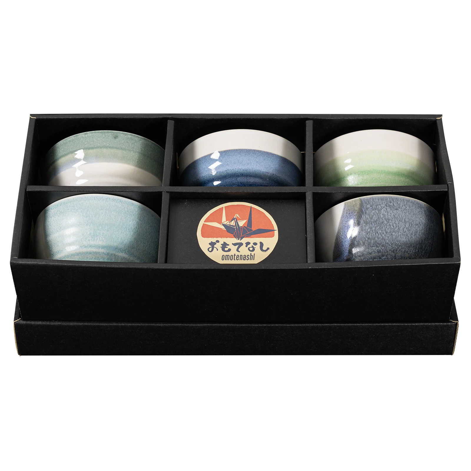 Omotenashi Lagoon Tea Bowl Set