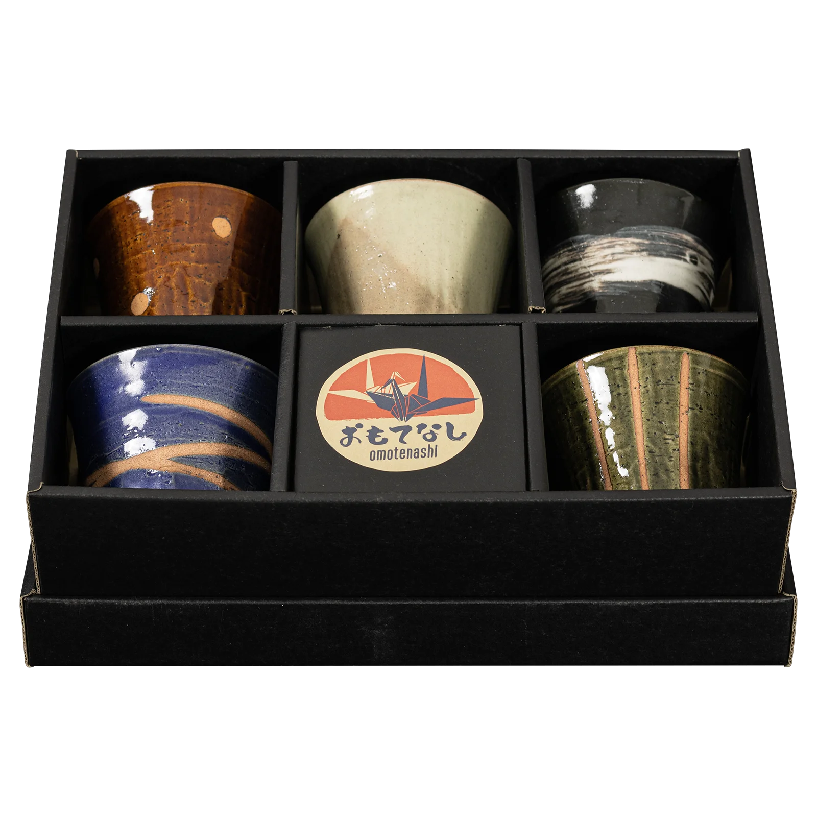 Omotenashi Goyuu Rock Tea Cup Set