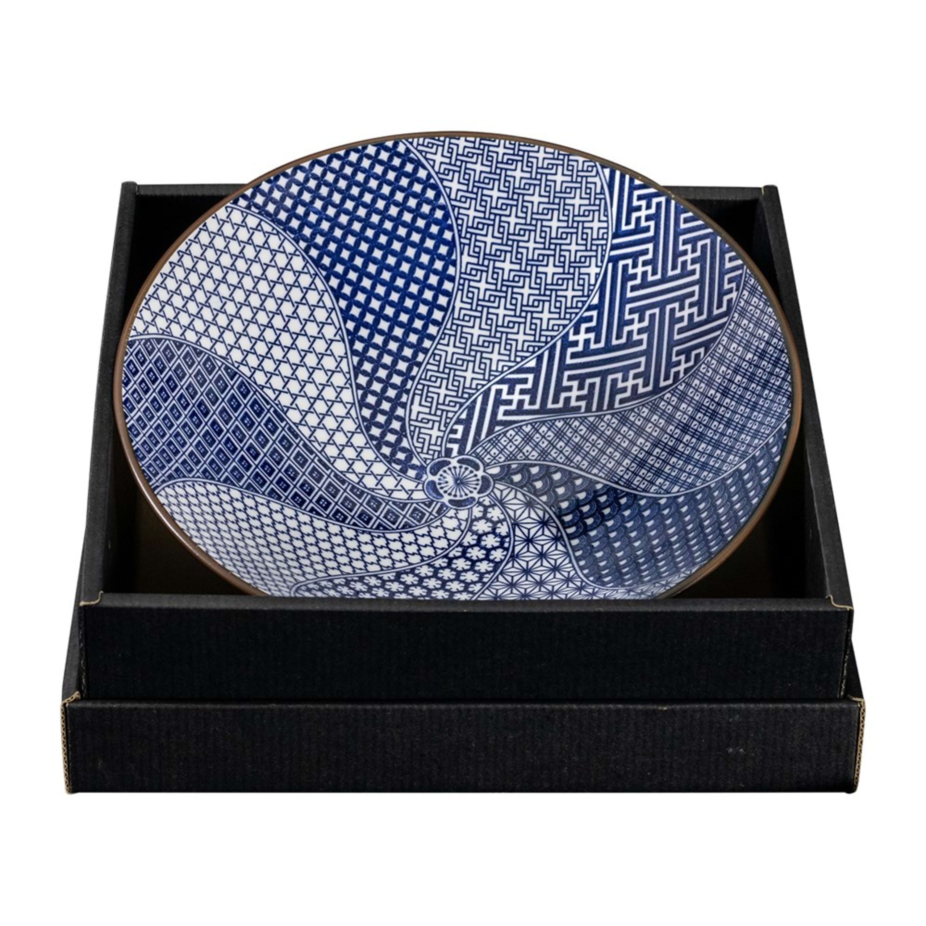 Omotenashi Umesyonzui Large Serving Bowl 24.5x7.5cm Gift Set