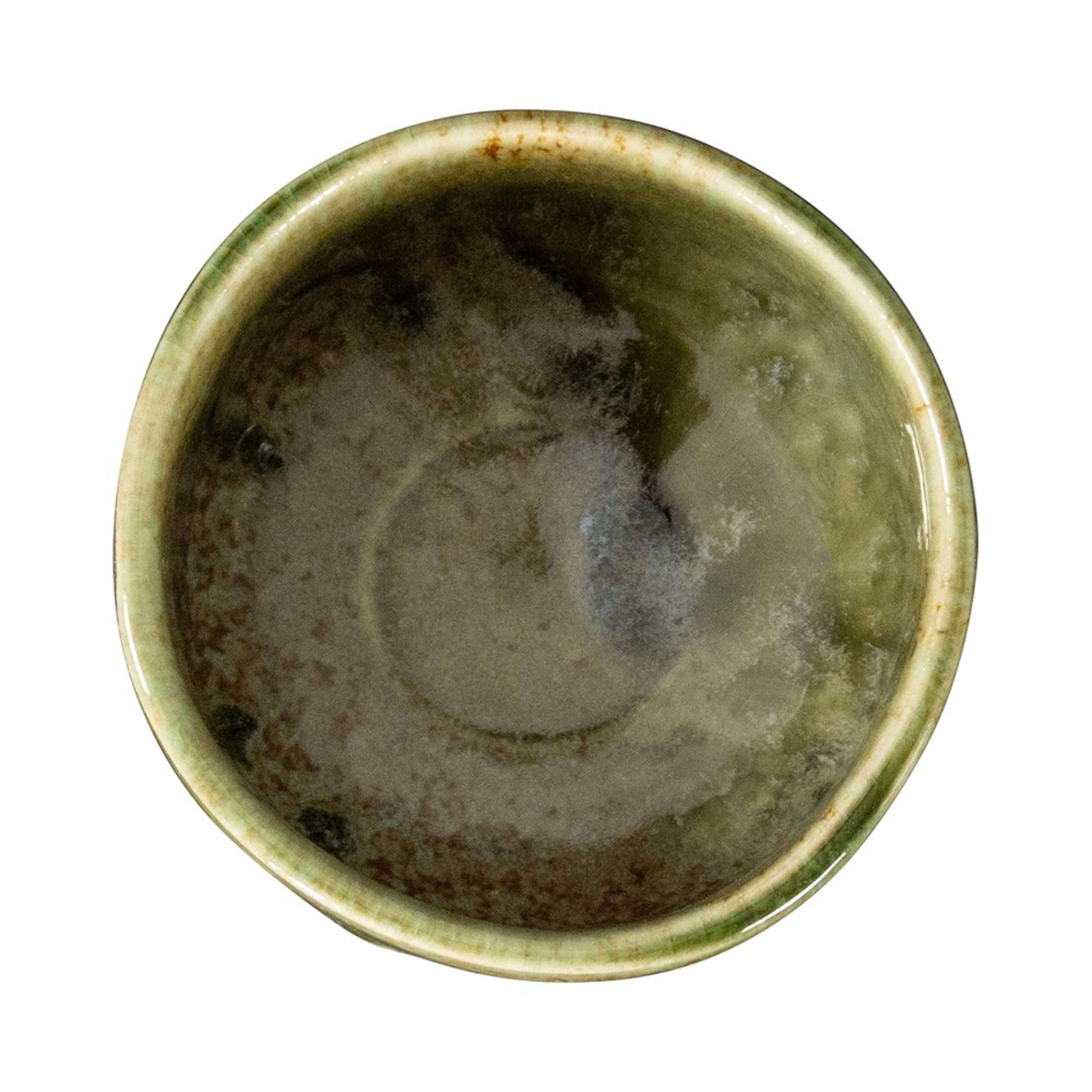 Omotenashi Matcha Bowl - Oribe 12.5x8cm