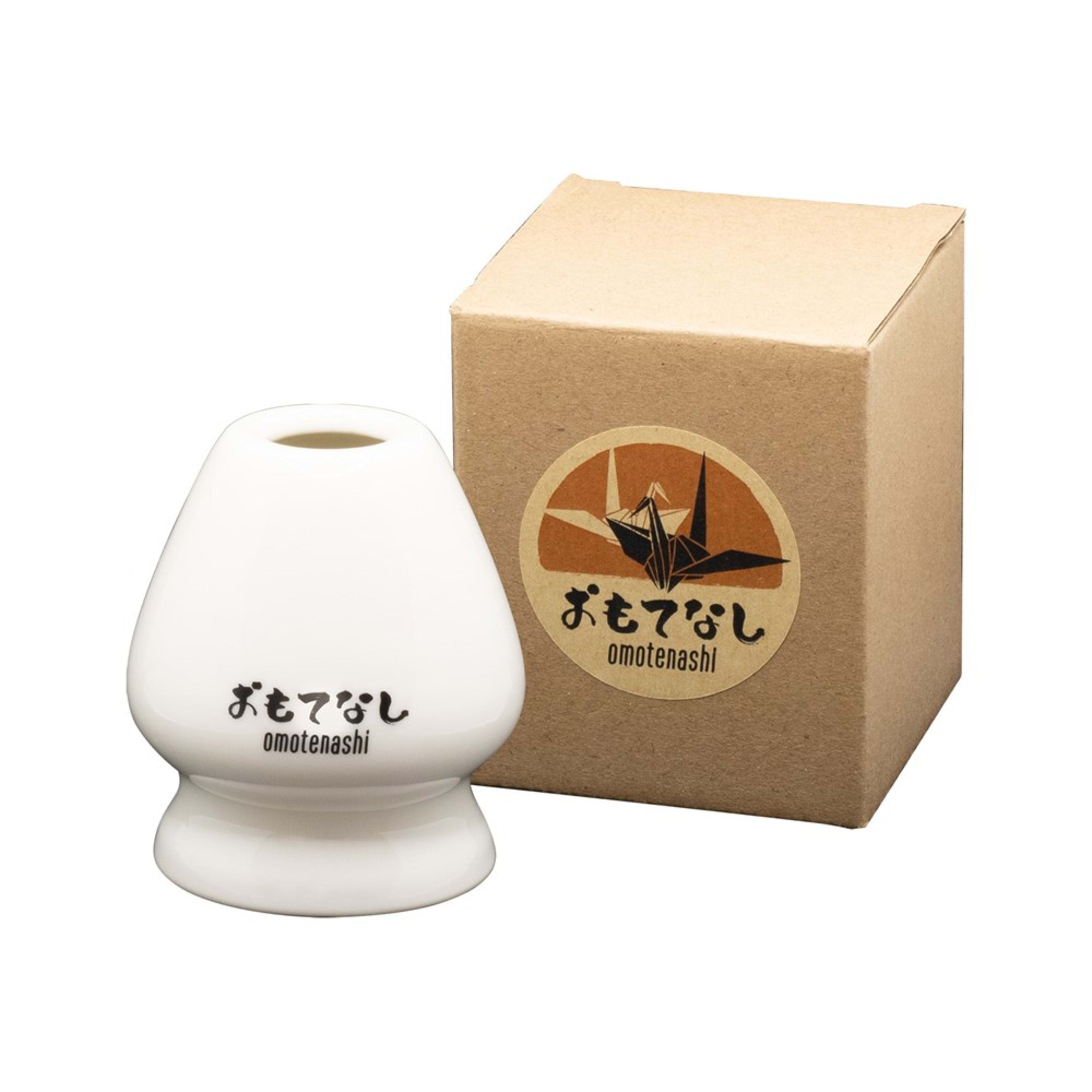 Omotenashi Living Matcha Whisk Stand Only - White