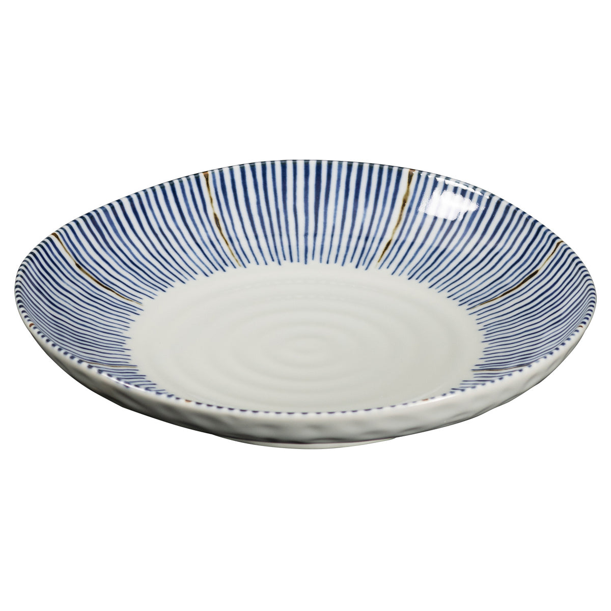 Omotenashi Some Tokusa Plate 22.7x4.5cm